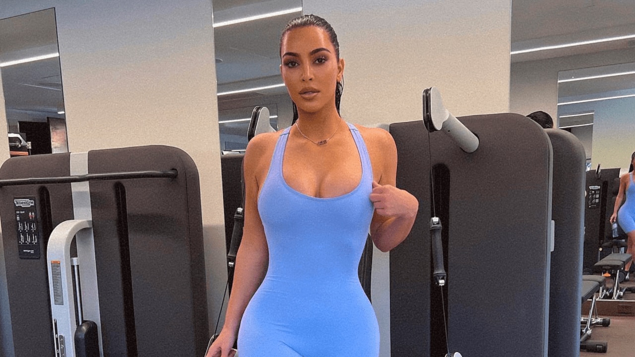 Kim Kardashian reveals her current workout routine and it’s wild