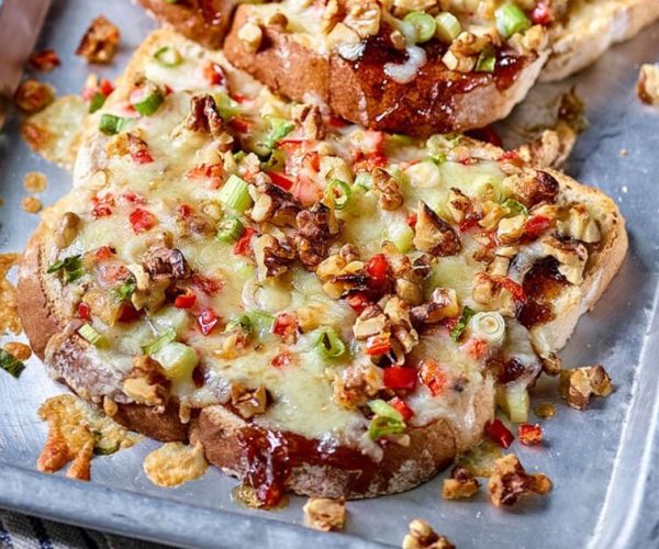 ‘Melted’ cheese and walnut toast recipe can be made in 10 minutes