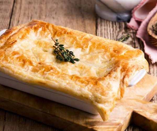 Jamie Oliver’s ‘feel good’ 30 minute chicken and mushroom pie